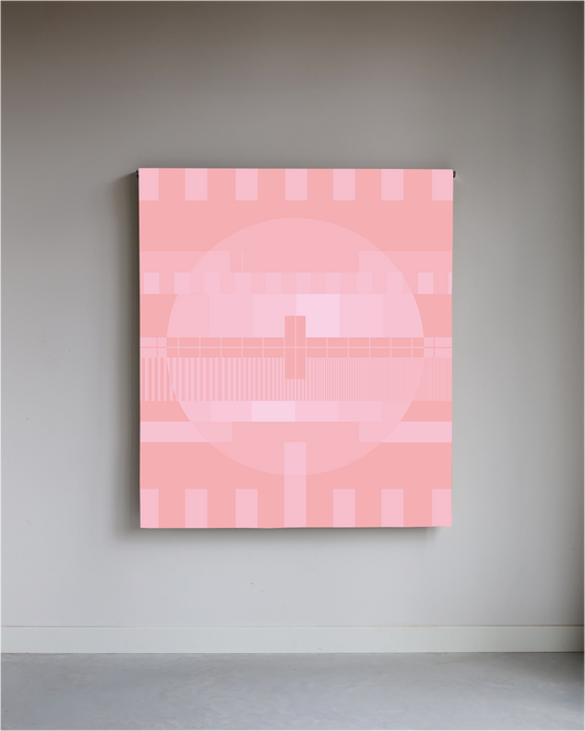 Testbeeld roze I