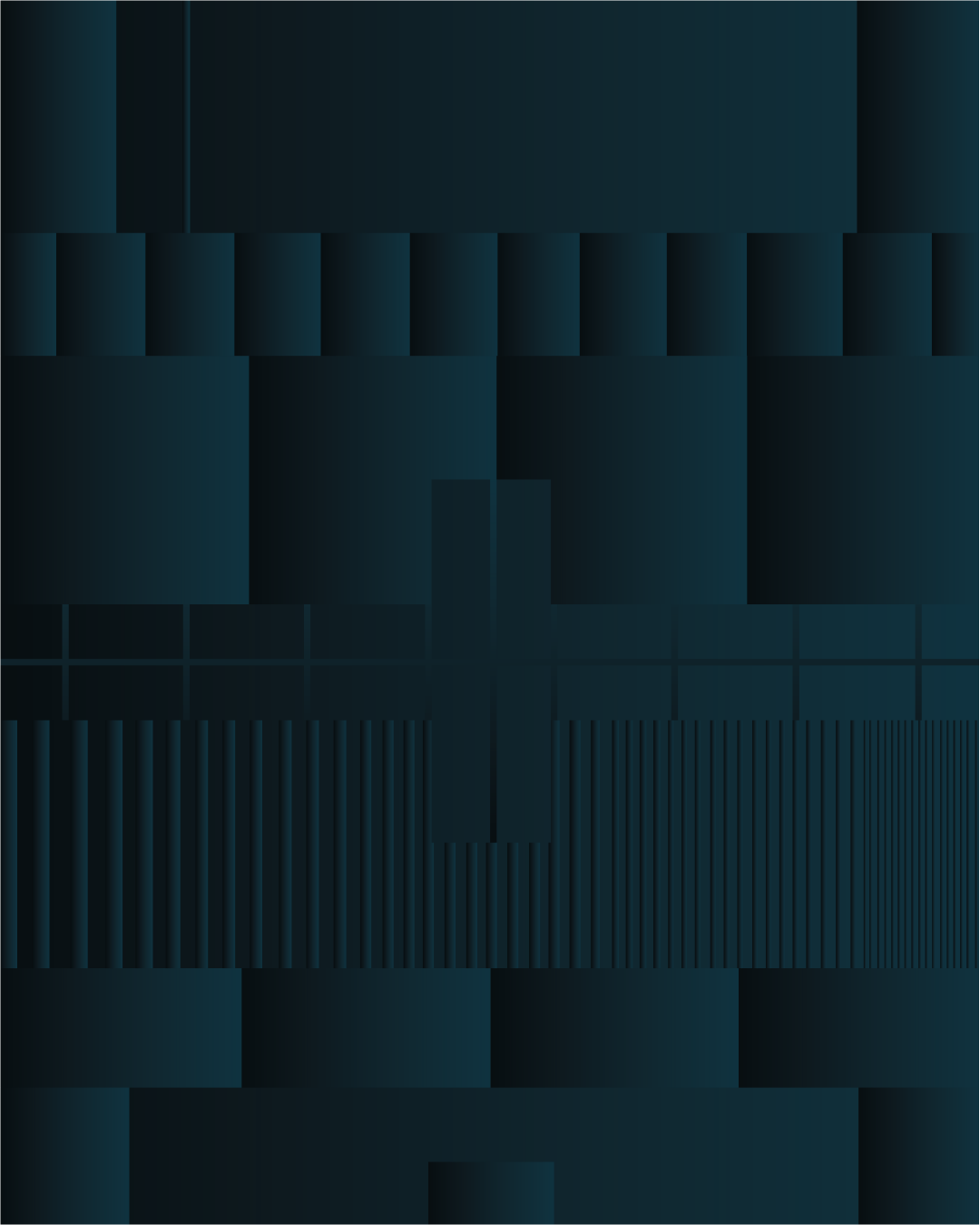 Testbeeld donkerblauw II