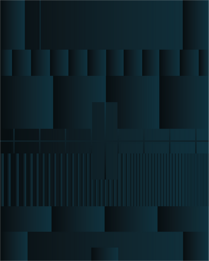 Testbeeld donkerblauw II