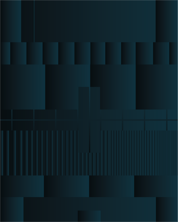 Testbeeld donkerblauw II