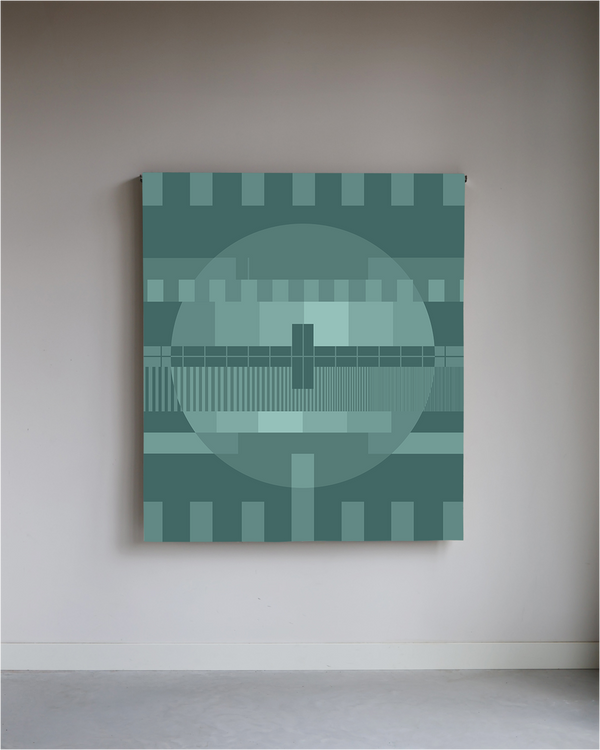 Testbeeld lichtblauw I